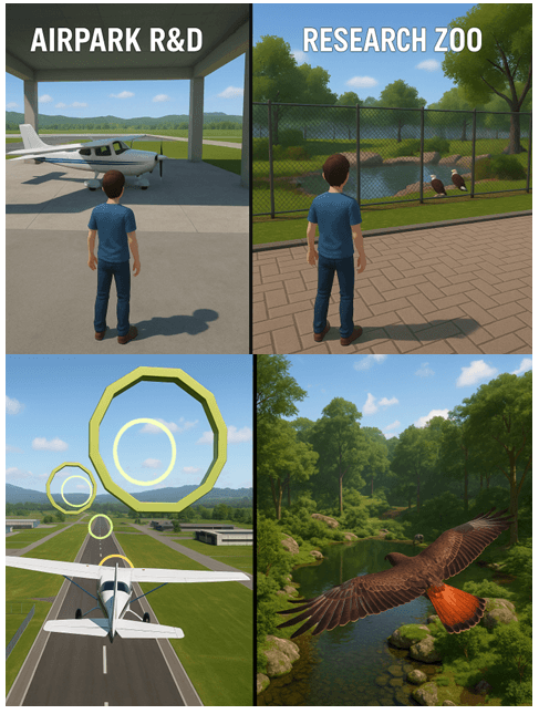 Flight School banner (mobile)